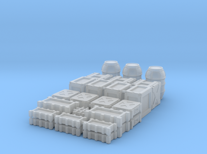 1:48 SW Container Set 3d printed