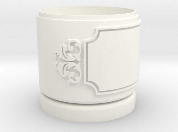 Gift Box small with Stars, Ornament &amp; Label No. 3 3d printed