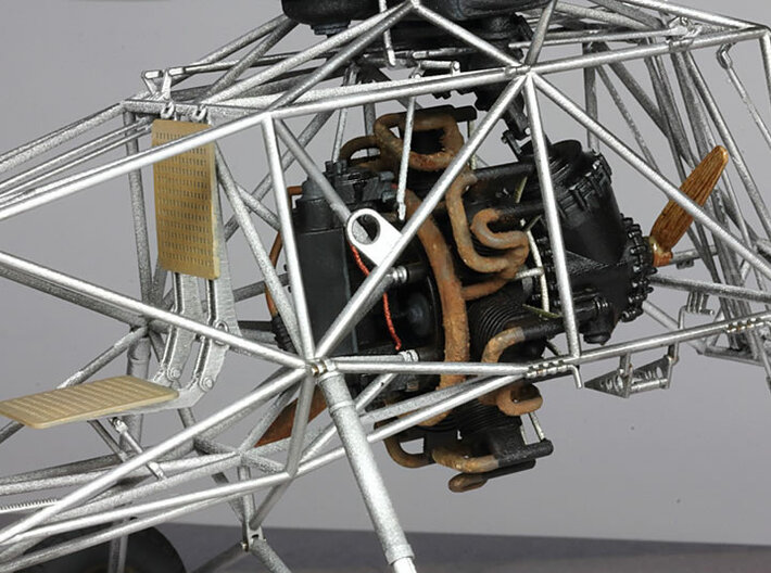 1/16 scale Flettner Fl-282 V21 Kolibri cutaway kit 3d printed 
