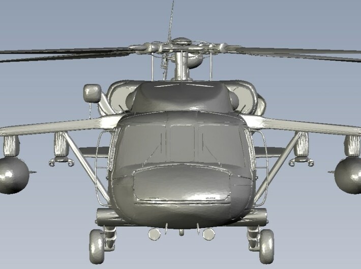 1/400 scale Sikorsky UH-60 Black Hawk x 8 3d printed 