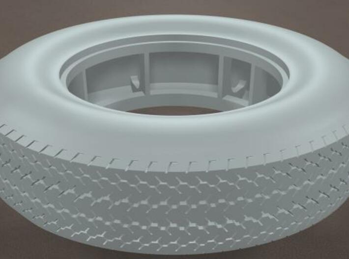 TDR 427 Roadster Round Street Tire 3d printed