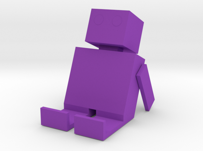 Square Man Phone Stand 3d printed