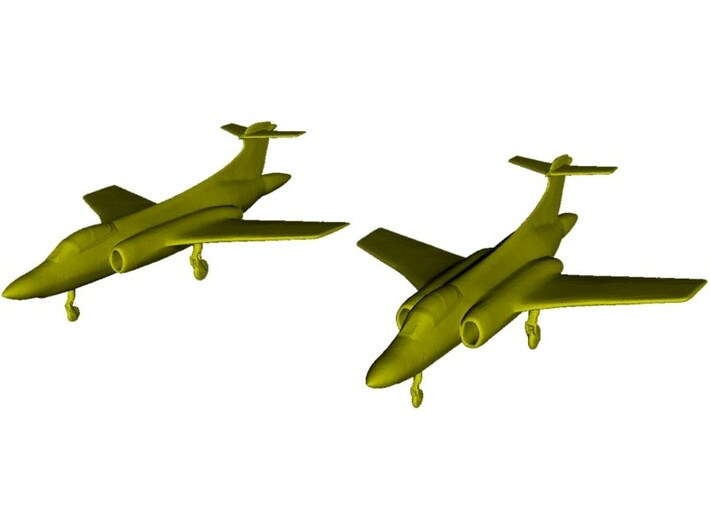 1/350 scale Blackburn Buccaneer aircraft model x 2 3d printed