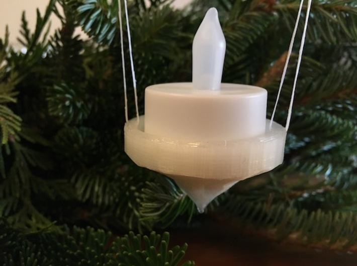 Hanging Tealight 3d printed 