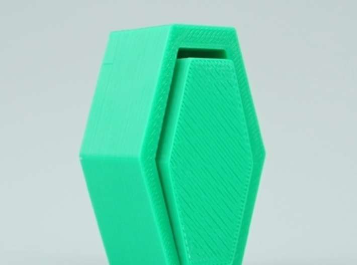 the monster mash coffin Iphone speaker 3d printed 