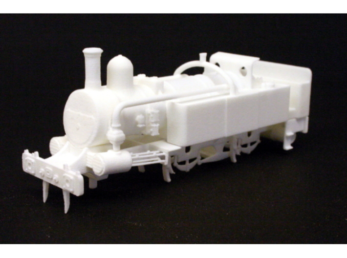 District Railway A Class 3d printed Front view of the assembled model