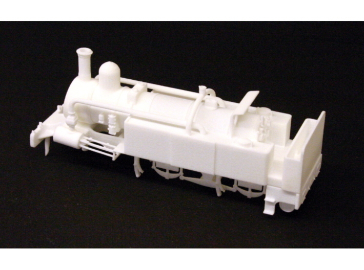 District Railway A Class 3d printed Rear view of the assembled model