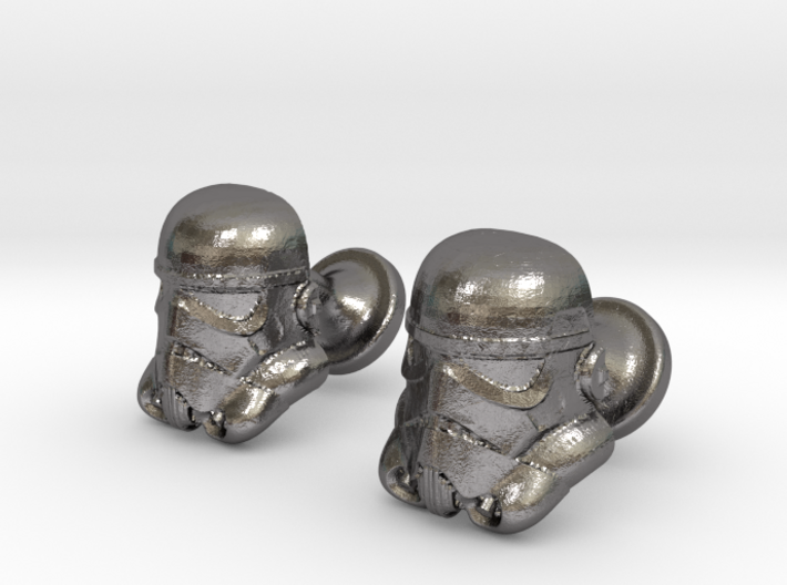 Stormtrooper Cufflinks 3d printed