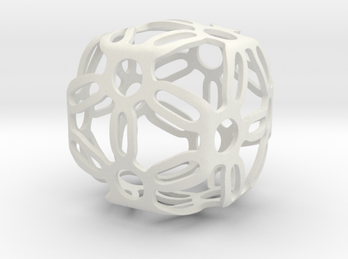 Symmetric Cuboid Structure 1 3d printed 