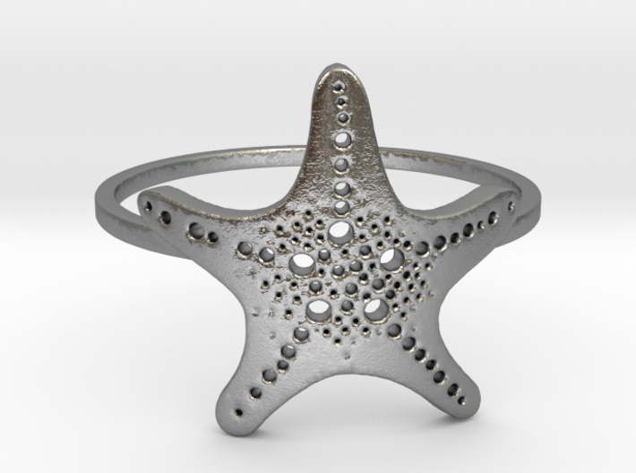 Starfish Ring Size 7 3d printed