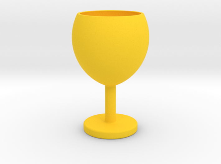 Wine glass 3d printed