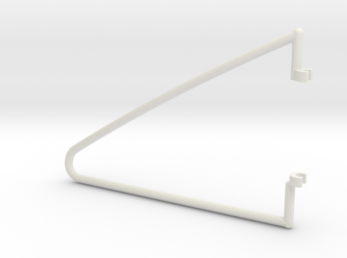 fold hanger left 3d printed