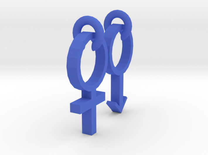 Equality between men and women 3d printed
