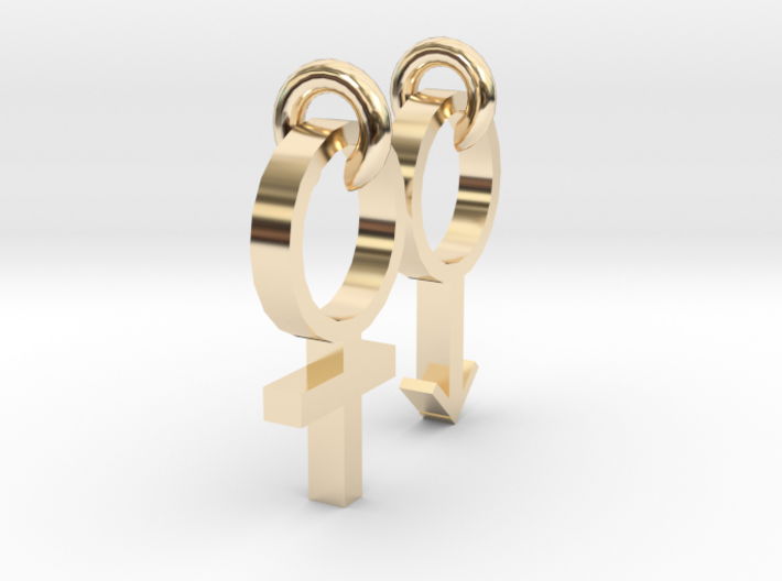 Equality between men and women 3d printed