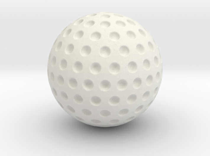 Sports golf ball 3d printed