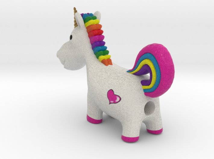 unicorn sharpener 3d printed