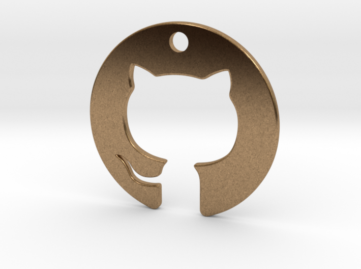 Cat Pendant 3d printed