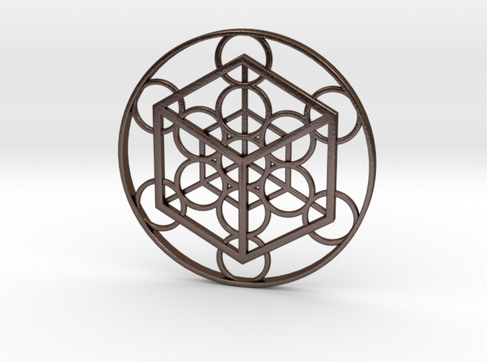 Metatron's Cube - Cube 3d printed