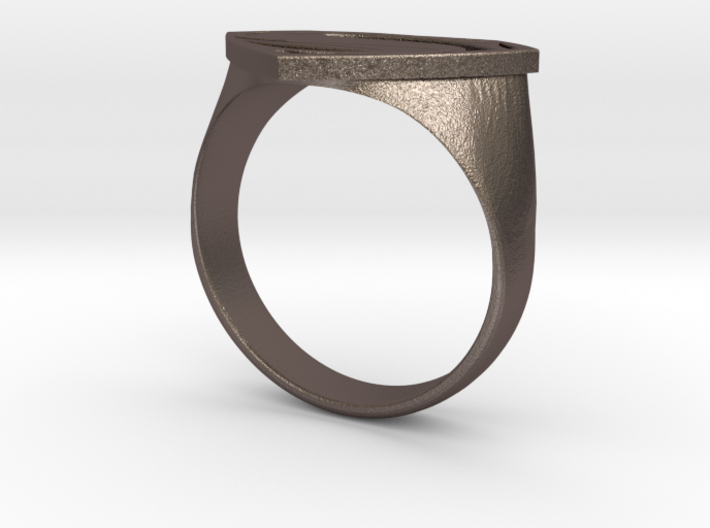 Man Of Steel - Ring 3d printed 
