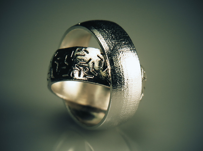 One Ring Design 3d printed 