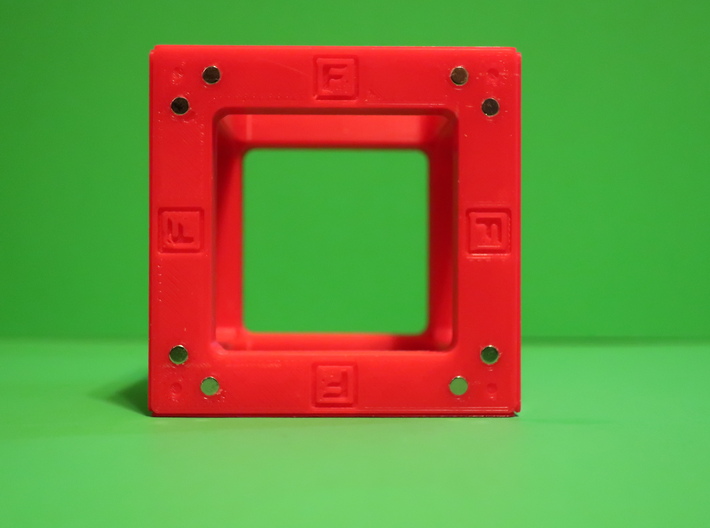 DIY Square magnetic joint GAMMA 30 (Positive) 3d printed 