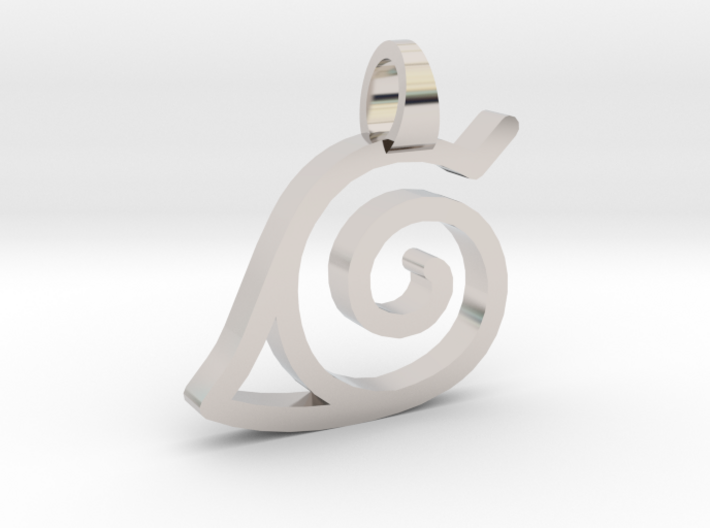 Konoha [pendant] 3d printed