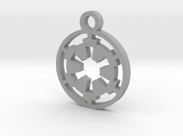 Galactic Empire Charm 3d printed