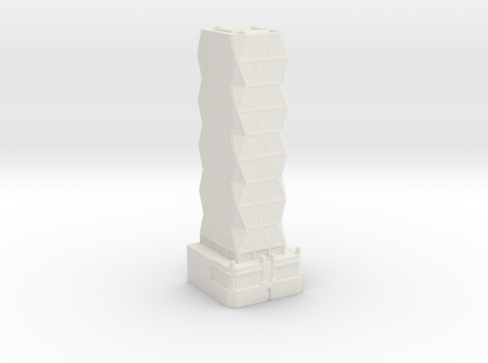 Hearst Tower - New York (1:2000) 3d printed 