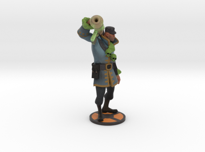 Soldier (custom request) 3d printed