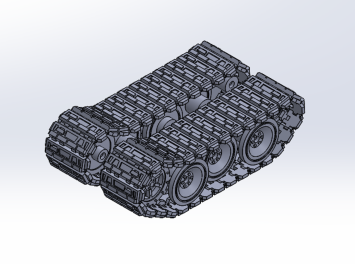 SD Tank Tiger 1 (Part 3/3) 3d printed 