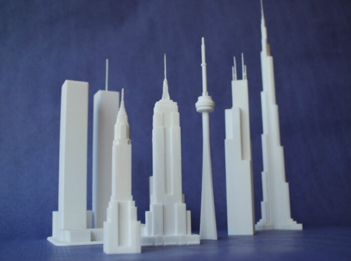 Chrysler Building 3d printed 