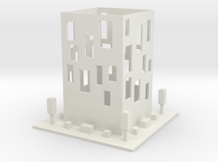 cube Building 3d printed