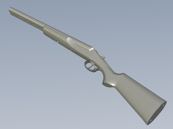 1/25 scale Stoeger Coach Gun shotgun x 1 3d printed 