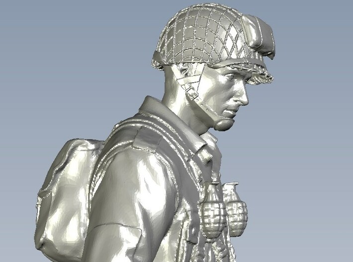 1/24 scale D-Day US Army 101st Airborne soldier 3d printed 