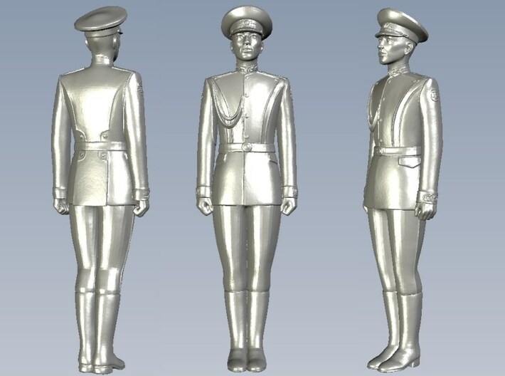 1/24 scale USSR &amp; Russian Army honor guard soldier 3d printed