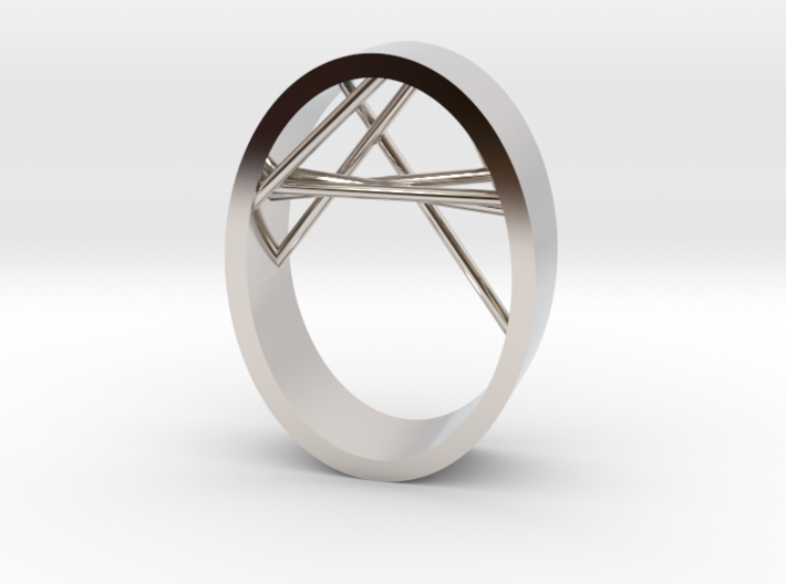 Agguvo Ring 3d printed