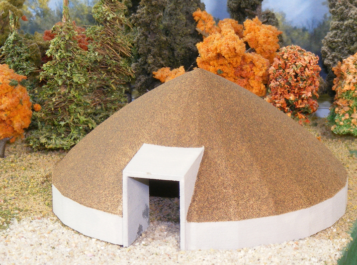 Salt Dome - Nscale 3d printed Painting and photo by Jeff King