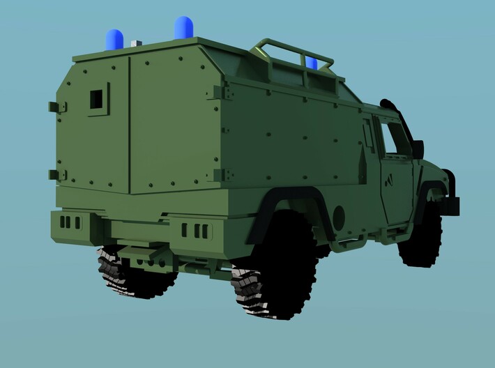 IVECO-LMV-Ambulancia-TT 3d printed 