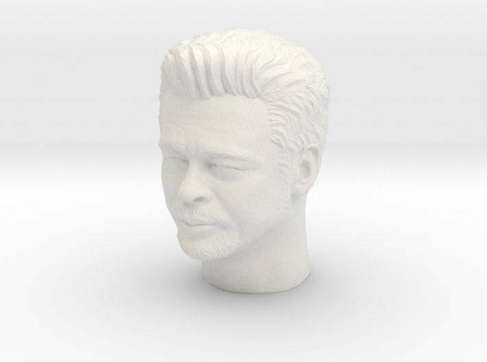 Benicio Del Toro portrait head  3d printed 
