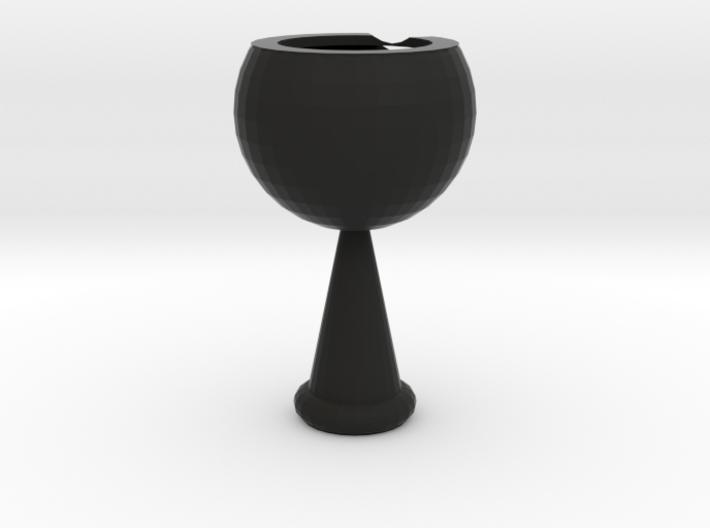 Red wine glass 3d printed