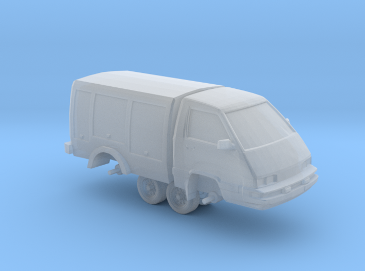 1/87 Scale 4x4 Utility Van &quot;Toy&quot; 3d printed