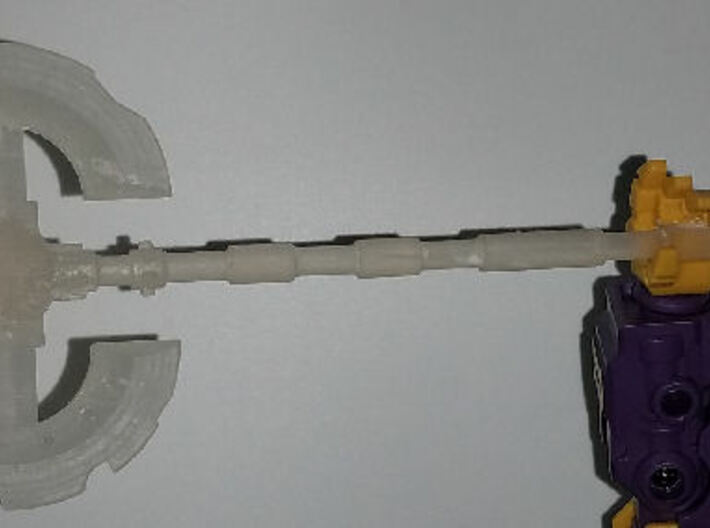 tf5 knights 2 Handed Axe 3d printed