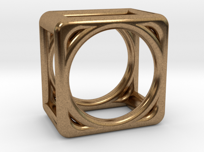 Simply Shapes Rings Cube 3d printed
