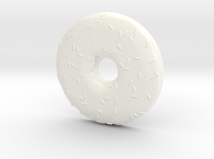 Doughnut With Sprinkles 3d printed