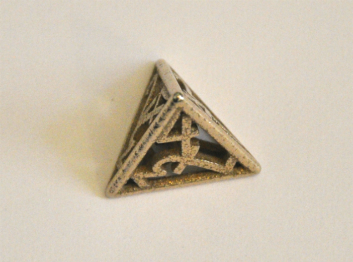 D4 Balanced - Numbers Only 3d printed