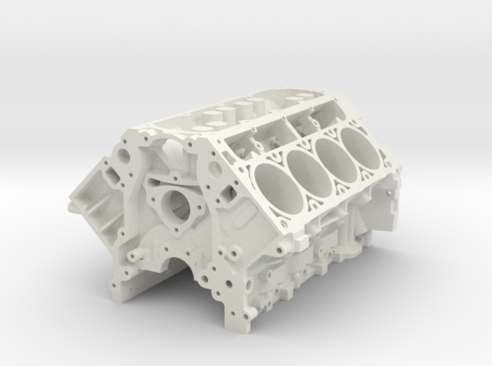 1/8 Scale LS3 Engine Block 3d printed