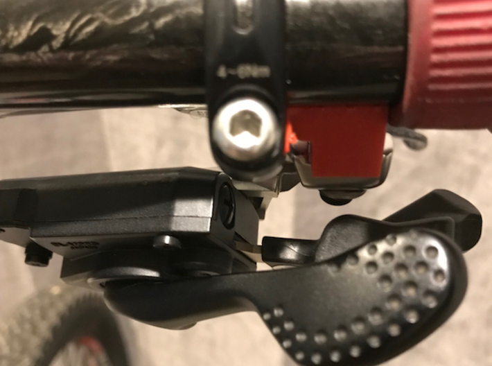 Shimano I-Spec A/B to I-Spec II adapter v2- Right 3d printed 