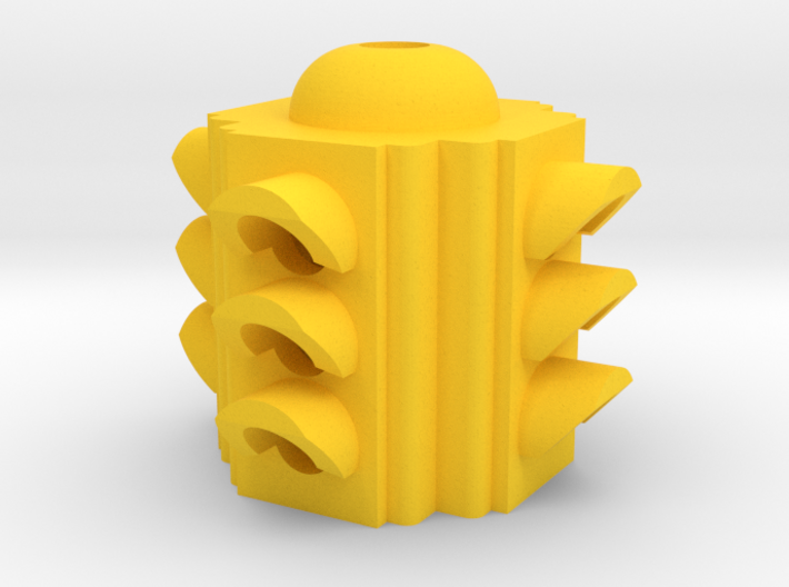 Traffic Light 4 Way Body - HO 87:1 Scale 3d printed