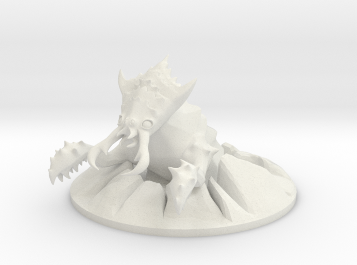 Ankheg bursting out of the ground! 3d printed