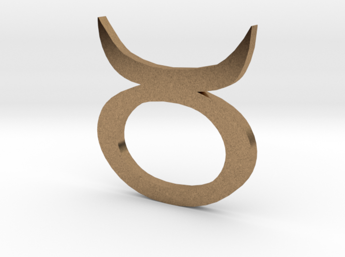 Taurus (The Bull) Symbol 3d printed